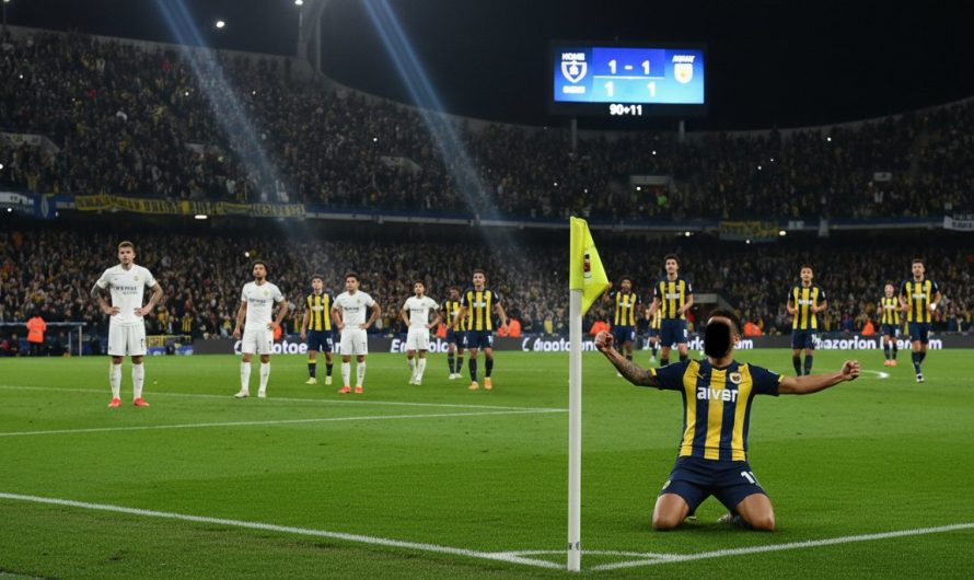 Fenerbahçe’nin Kadıköy’deki Hayal Kırıklığı: Beraberlik Sonrası Gündem