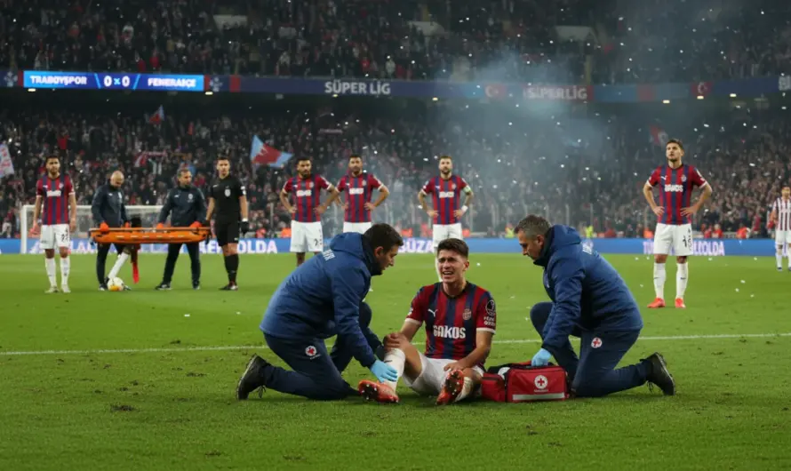 Trabzonspor’un Galatasaray Maçı Öncesi Arseniy Batagov Sakatlığı Korkutuyor